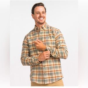 Southern Shirt Co. Ridgetop Flannel Long Sleeve Men’s Shirt, Medium, NWT, Autumn